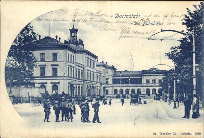 Darmstadt Bahnhof Kutsche