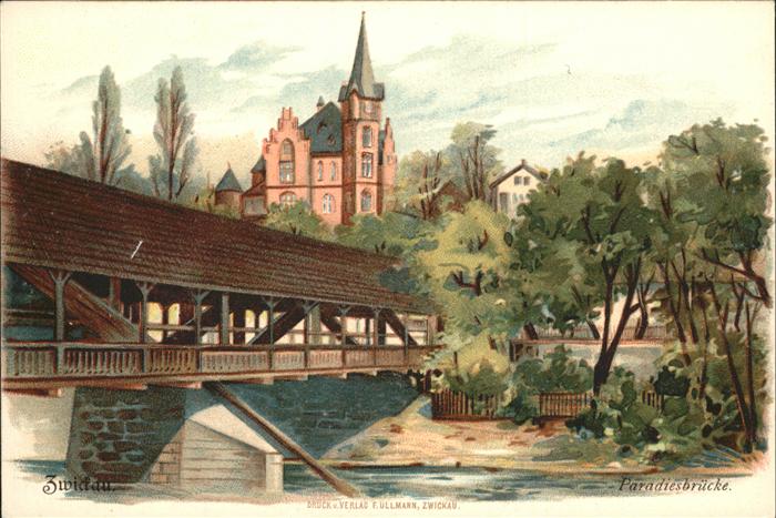 Zwickau Sachsen Paradiesbrücke