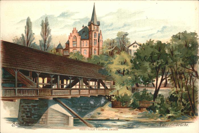 Zwickau Sachsen Paradiesbrücke