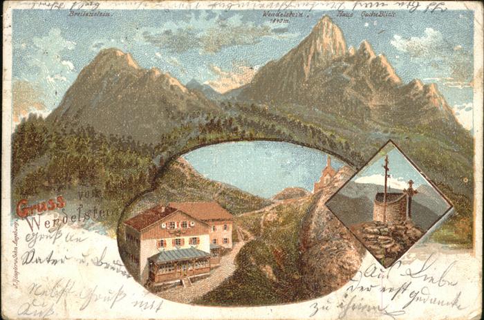 Wendelstein Berg Haus Goche Blick