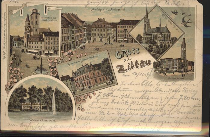 Zittau Johanneum Kath. Kirche Amtsgericht Wein