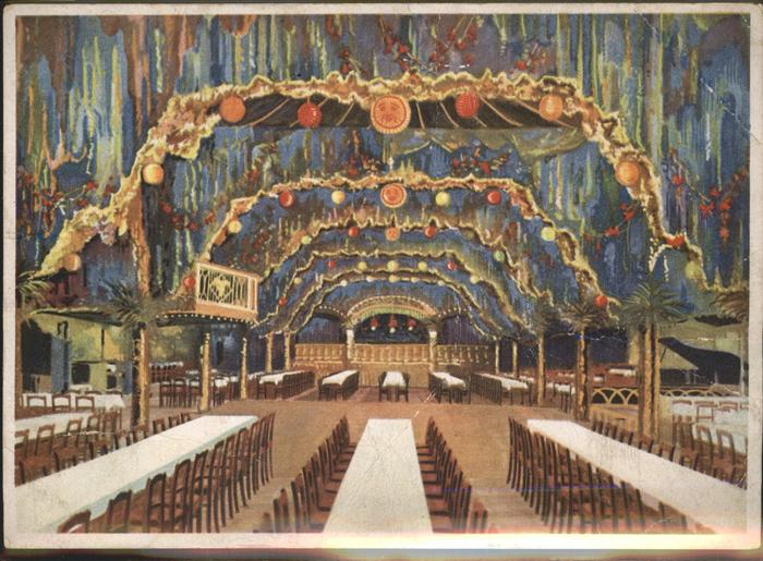 Annaberg-Buchholz Erzgebirge Festhalle Keglerheim blaue Grotte von C