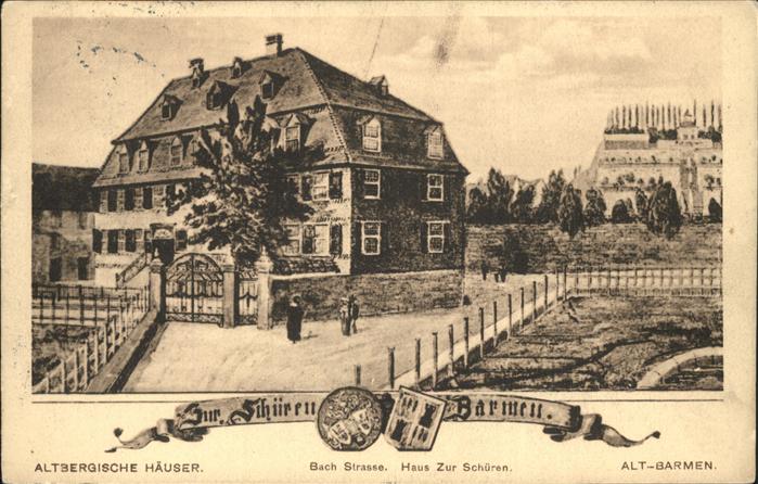 Barmen Wuppertal Wappen Altbergische Häuser