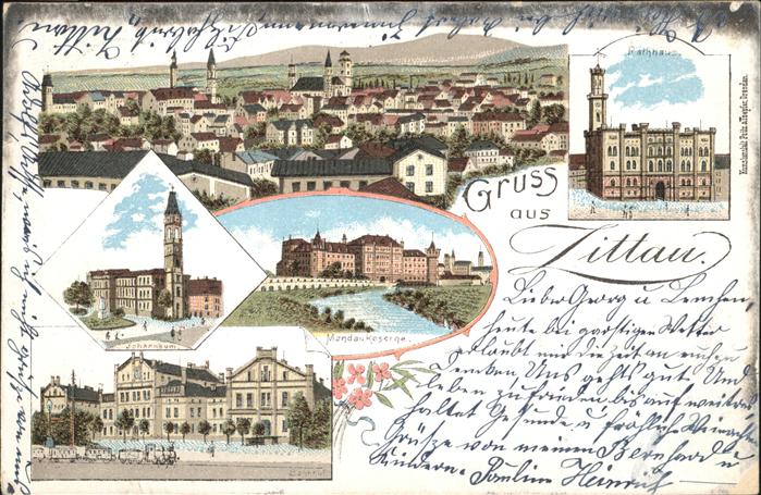 Zittau Mandaukaserne Rathaus