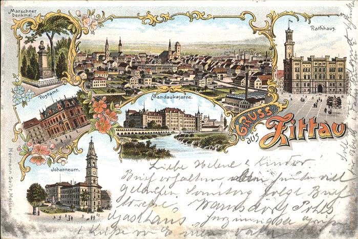 Zittau Rathaus Mandaukaserne Johanneum