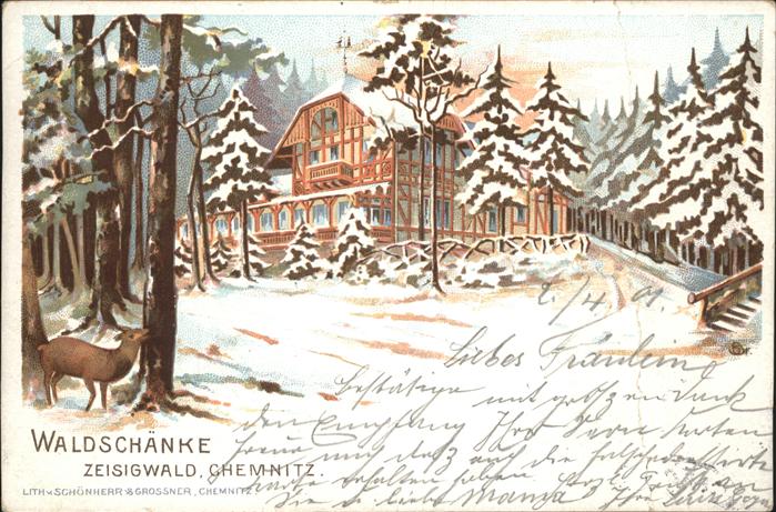 Chemnitz Zeisigwald Waldschänke