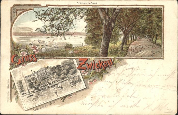 Zwickau Sachsen Schwanenschloss