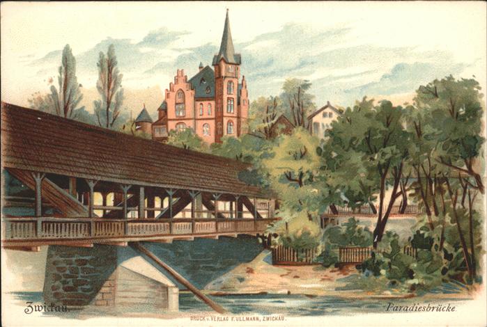 Zwickau Sachsen Paradiesbrücke