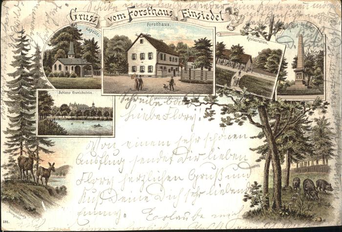 Einsiedel Chemnitz Forsthaus Restauration Denkmal Wildschw