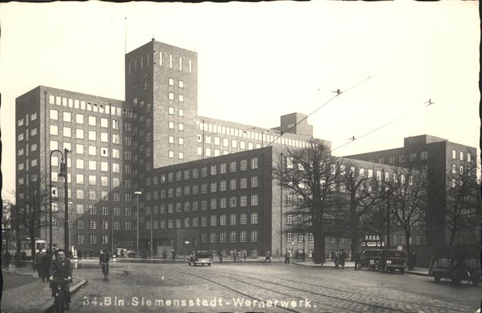 BERLIN  CITY Siemensstadt Wernerwerk Feldpost NZ4