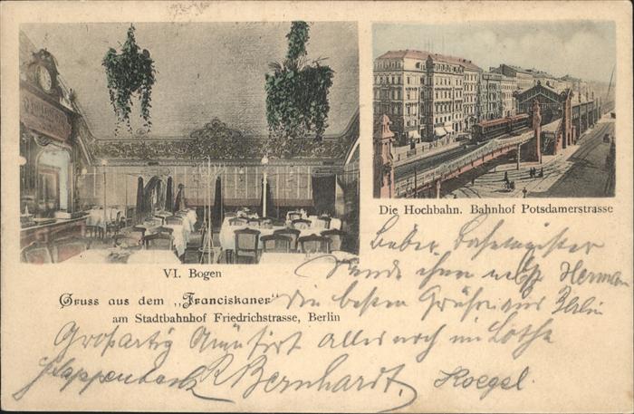 Berlin Hochbahn Bahnhof Potsdamerstrasse Franc