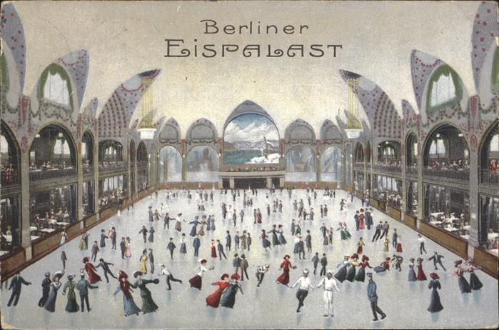 Berlin Sportpalast Eisarena Kunsteisbahn
