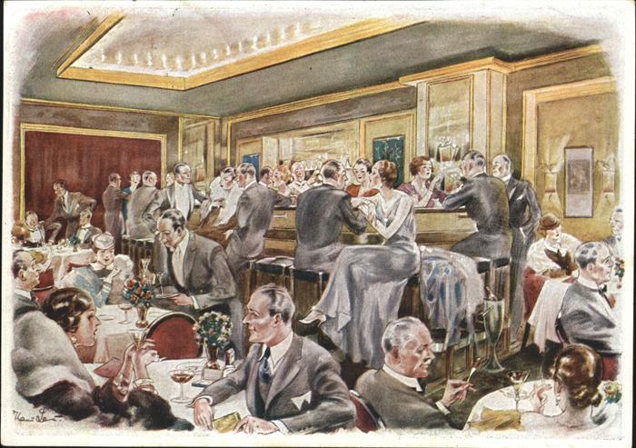 Berlin Tanzrestaurant Königin Künstlerkarte