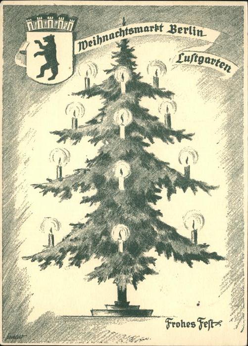 BERLIN  CITY Weihnachtsmarkt im Lustgarten Wappen