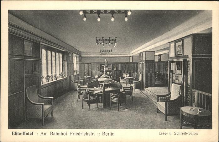 BERLIN  CITY Elite Hotel Lese- und Schreibsalon
