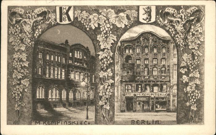 Berlin Weinstuben Kempinski