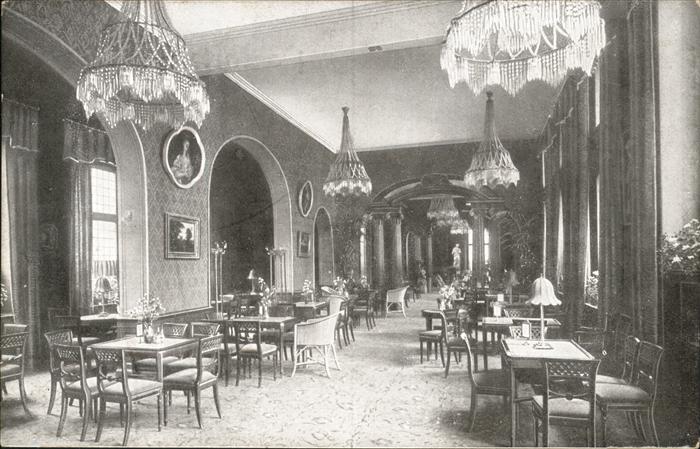 Berlin Warenhaus A. Wertheim Teeraum