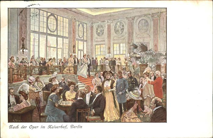 BERLIN  CITY nach der Oper im Kaiserhof