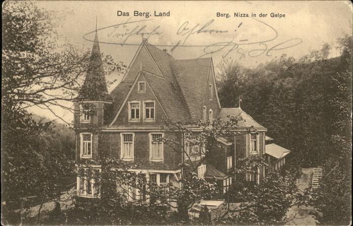 Wuppertal Villa Bergisch Nizza in der Gelpe Bergi