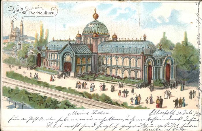 Elberfeld Wuppertal Palais de l_Horticulture
