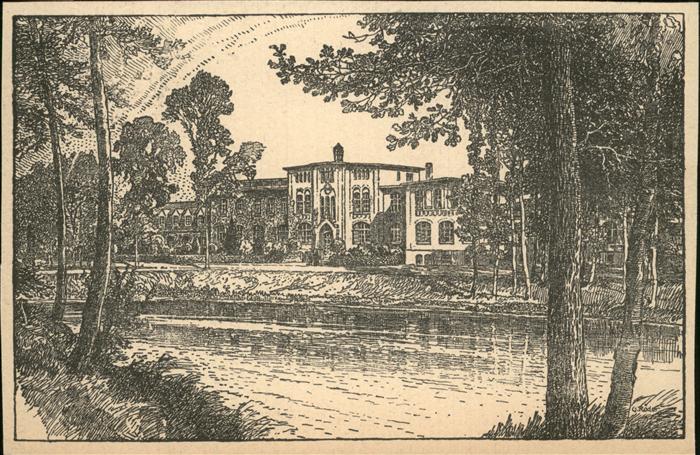 Bethel Bielefeld Anstalt Patmos Zeichnung