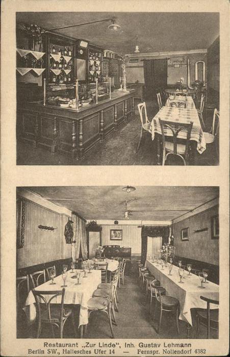 BERLIN  CITY Restaurant Zur Linde