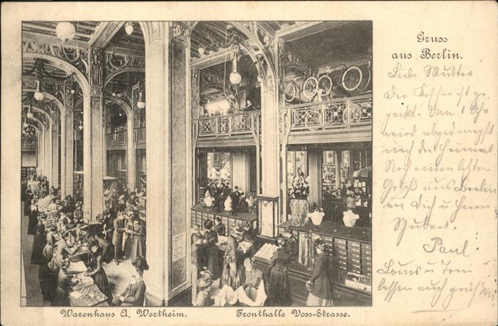 Berlin Warenhaus A. Wertheim