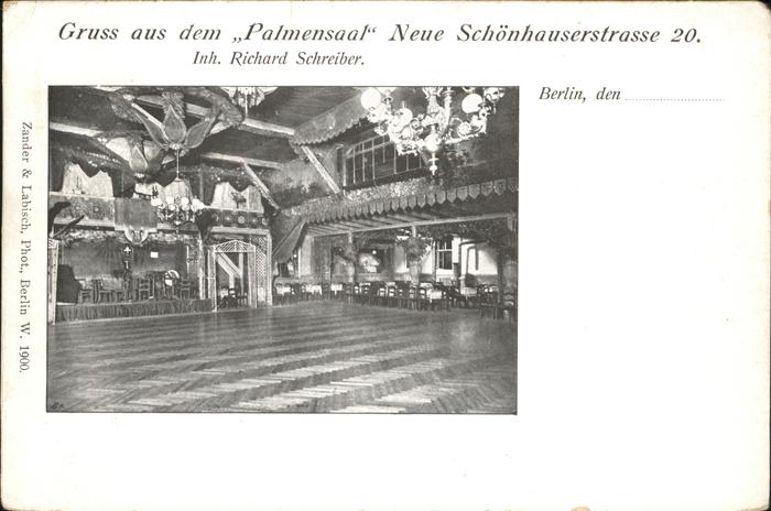 Berlin Palmensaal