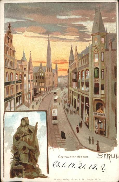 BERLIN  CITY Gertraudienstrasse Turm
