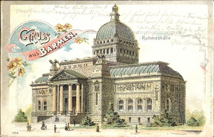 Barmen Wuppertal Ruhmeshalle