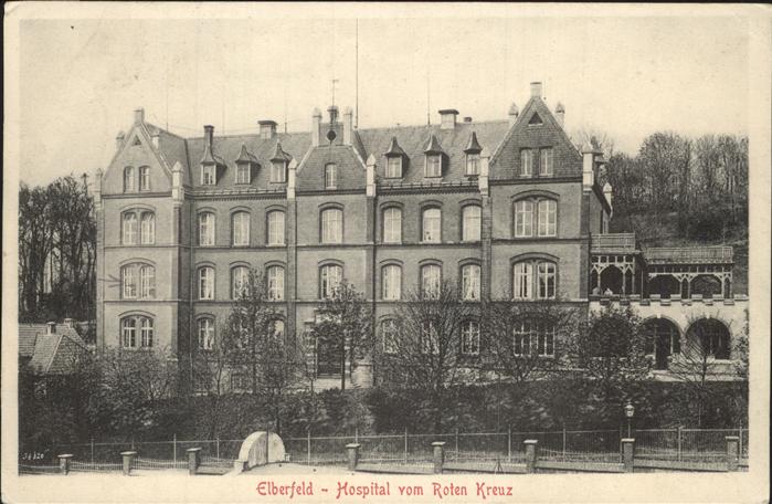 Elberfeld Wuppertal Hospital vom Roten Kreuz Feldpost