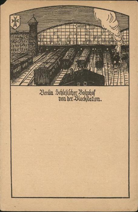 Berlin Schlesischer Bahnhof Blockstation Zug W