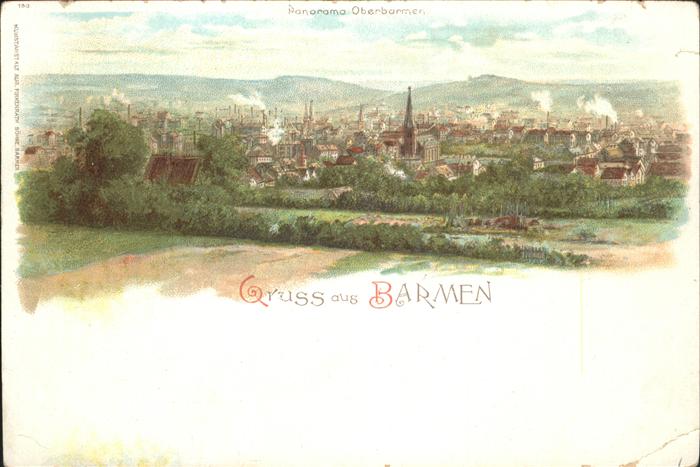 Barmen Wuppertal Panorama