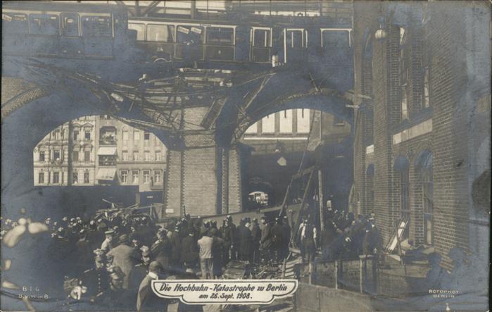 Berlin Hochbahn Katastrophe