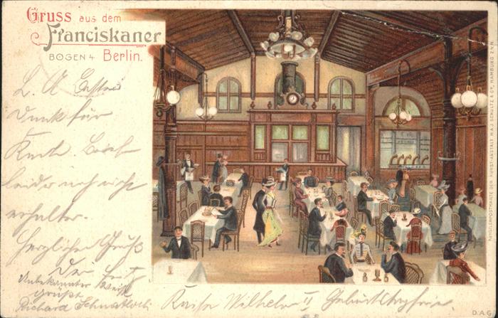 BERLIN  CITY Restaurant Franciskaner