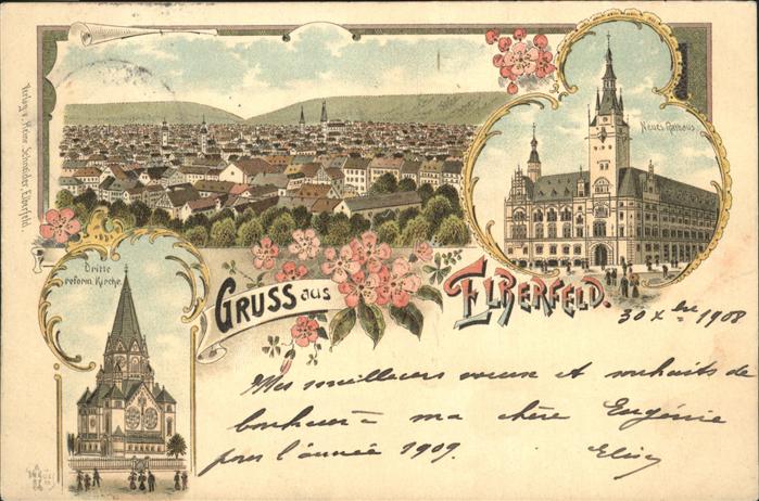 Elberfeld Wuppertal Kirche Rathaus