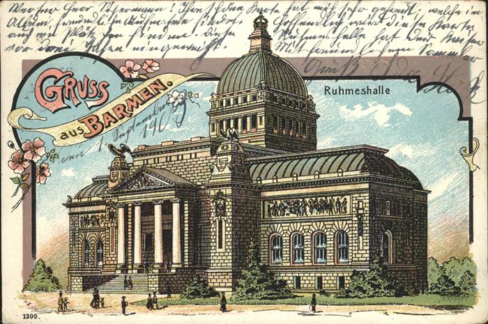 Barmen Wuppertal Ruhmeshalle