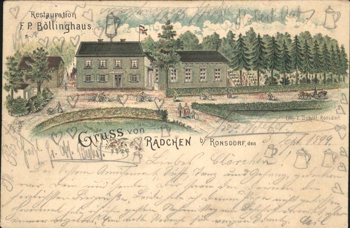 Ronsdorf Restauration Böllinghaus Rädchen