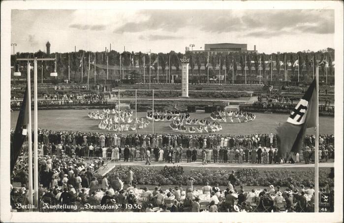BERLIN  CITY Ausstellung Deutschland 1936 Veranstaltung NZ4