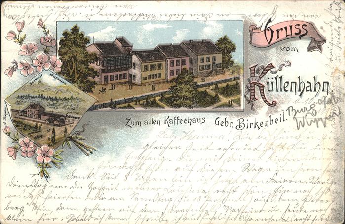 Kuellenhahn Gasthaus Kaffeehaus Bahnhof