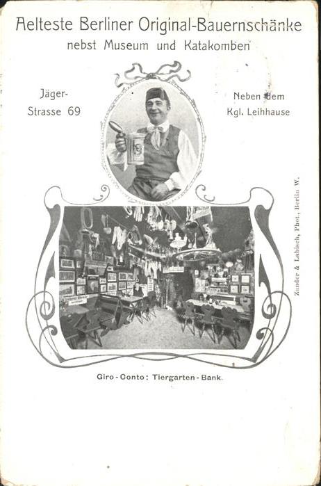 Berlin Älteste Berliner Original Bauernschänke