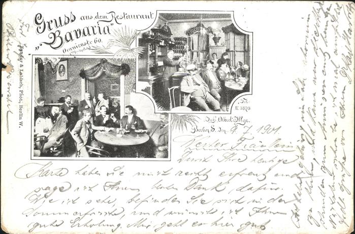 BERLIN  CITY Restaurant Bavaria