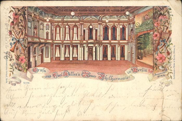 Berlin Carl Keller's Wiener Philharmonie