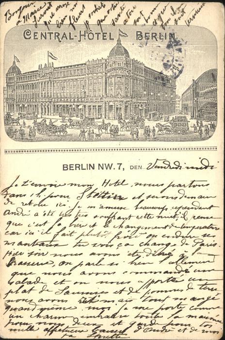 Berlin Central Hotel Pferdekutsche