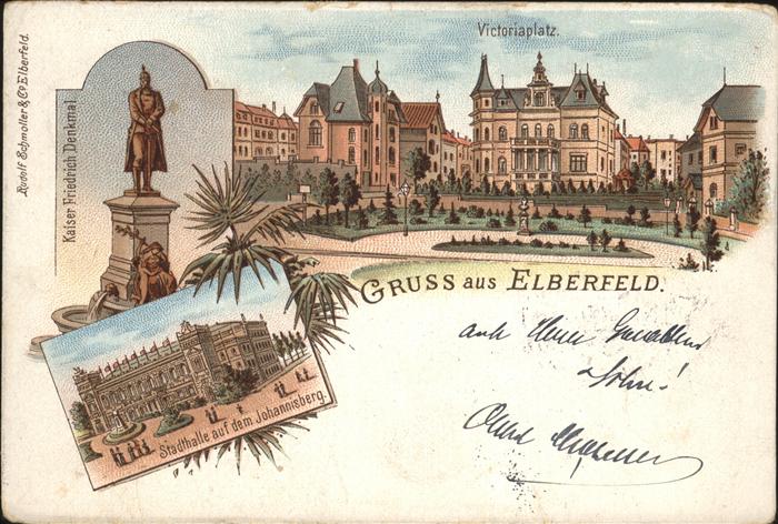 Elberfeld Wuppertal Kaiser Friedrich Denkmal Victoriaplatz