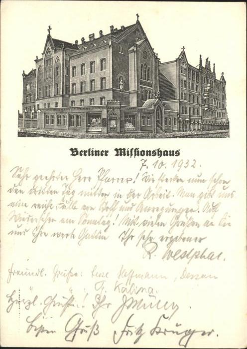 BERLIN  CITY Missionshaus