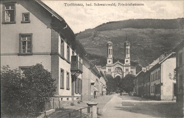 Todtnau Schwarzwald BW Friedrichstrasse