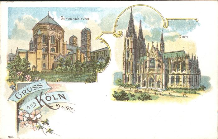 Koeln Rhein Dom Gereonskirche