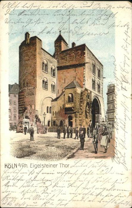Koeln Rhein Eigelsteiner Tor