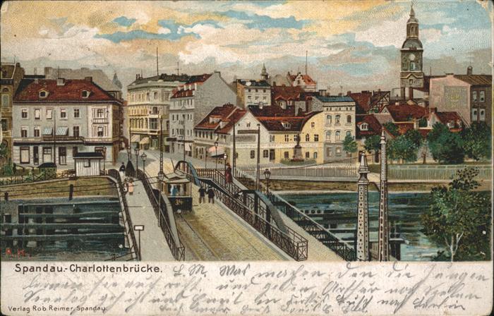 Spandau Charlottenbrücke Strassenbahn